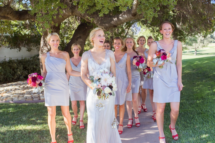 Ojai Wedding, Jessica Fairchild, Jordan Evans, Elisse, wedding dress by Jenny Packham, Beverly Hills Bridal Salon in Saks Fifth Ave