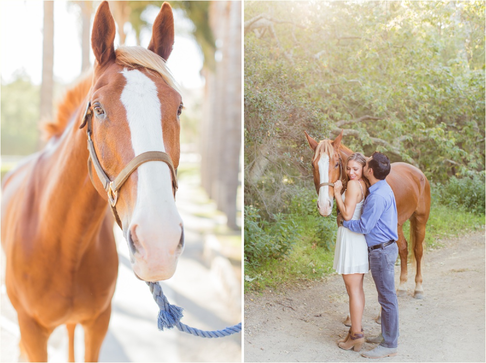 James and Jess Santa Barbara Equestrian Engagement 00